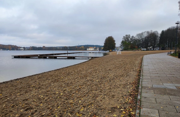 Zakończył się remont mola nad największym olsztyńskim jeziorem.